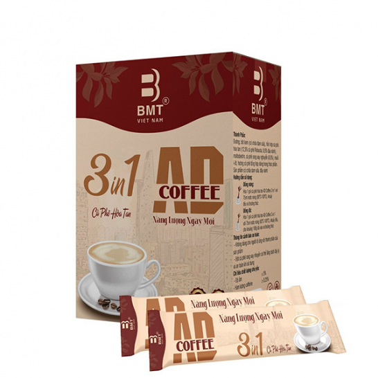 Cà phê hòa tan 3in1 BMT (hộp)